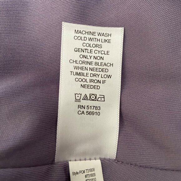 Maurices Women's Polka Dot Mesh Ruched Sleeve Peplum Blouse Size Medium - Picture 7 of 7